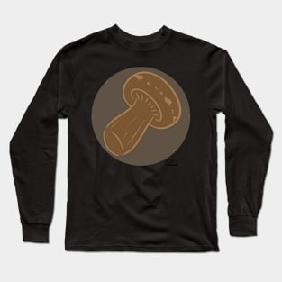 A single mushroom Long Sleeve T-Shirt